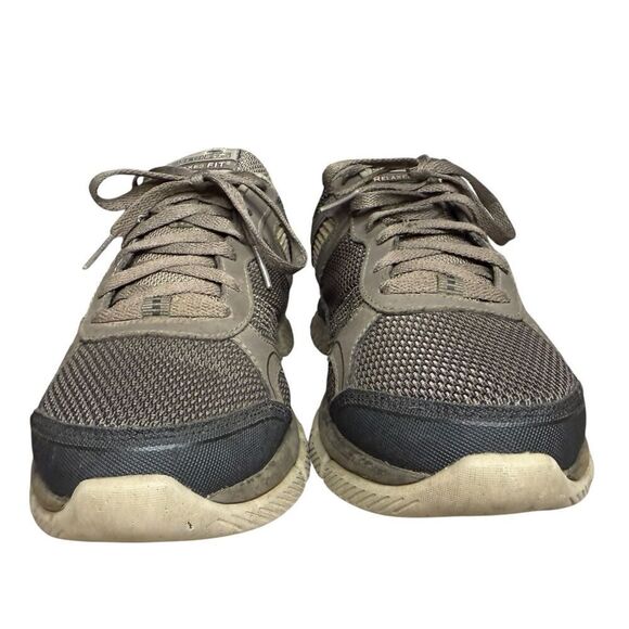 Skechers Skech Flex 2.0 Men’s 7 Athletic Shoes Gray Running Casual Comfort - Picture 4 of 9